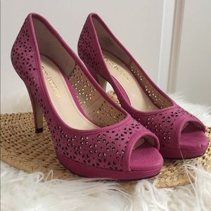 Pink heels